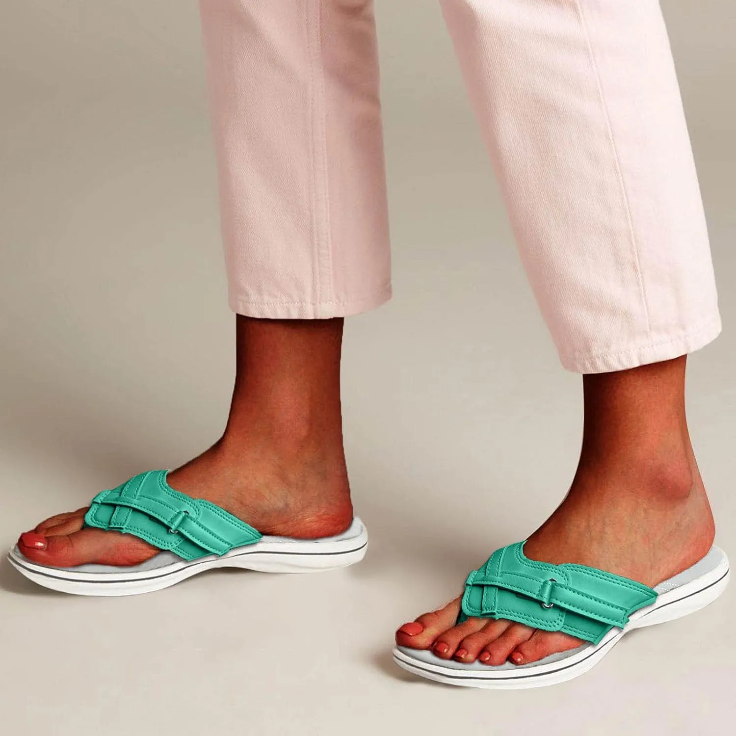 Beach Flip Flops Women Shower Shoes Women Non Slip Comfortable Summer Beach Thong Sandals Flip Flops for Woman