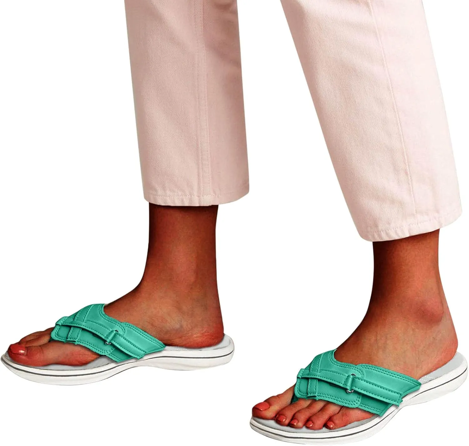 Beach Flip Flops Women Shower Shoes Women Non Slip Comfortable Summer Beach Thong Sandals Flip Flops for Woman