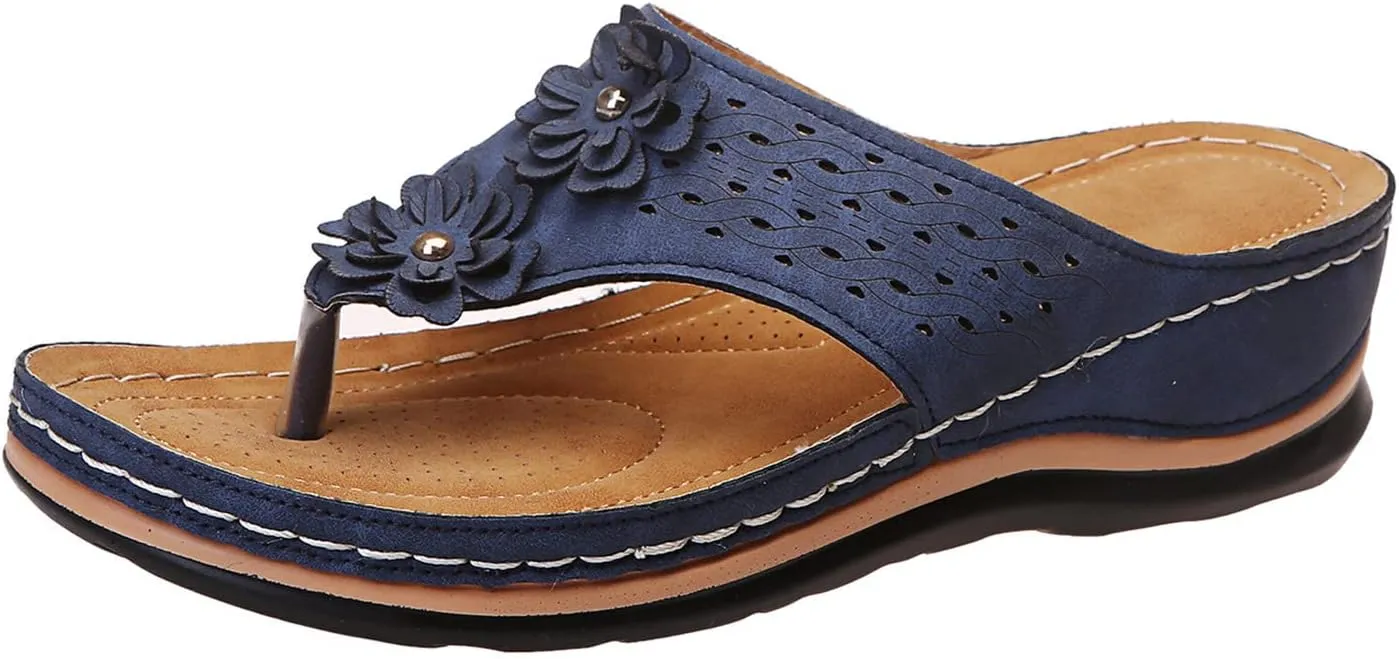 Flip Flops Comfortable Summer Beach Thong Sandals Arch Support Sandals Women's Women Indoor and Outdoor Flip Flop