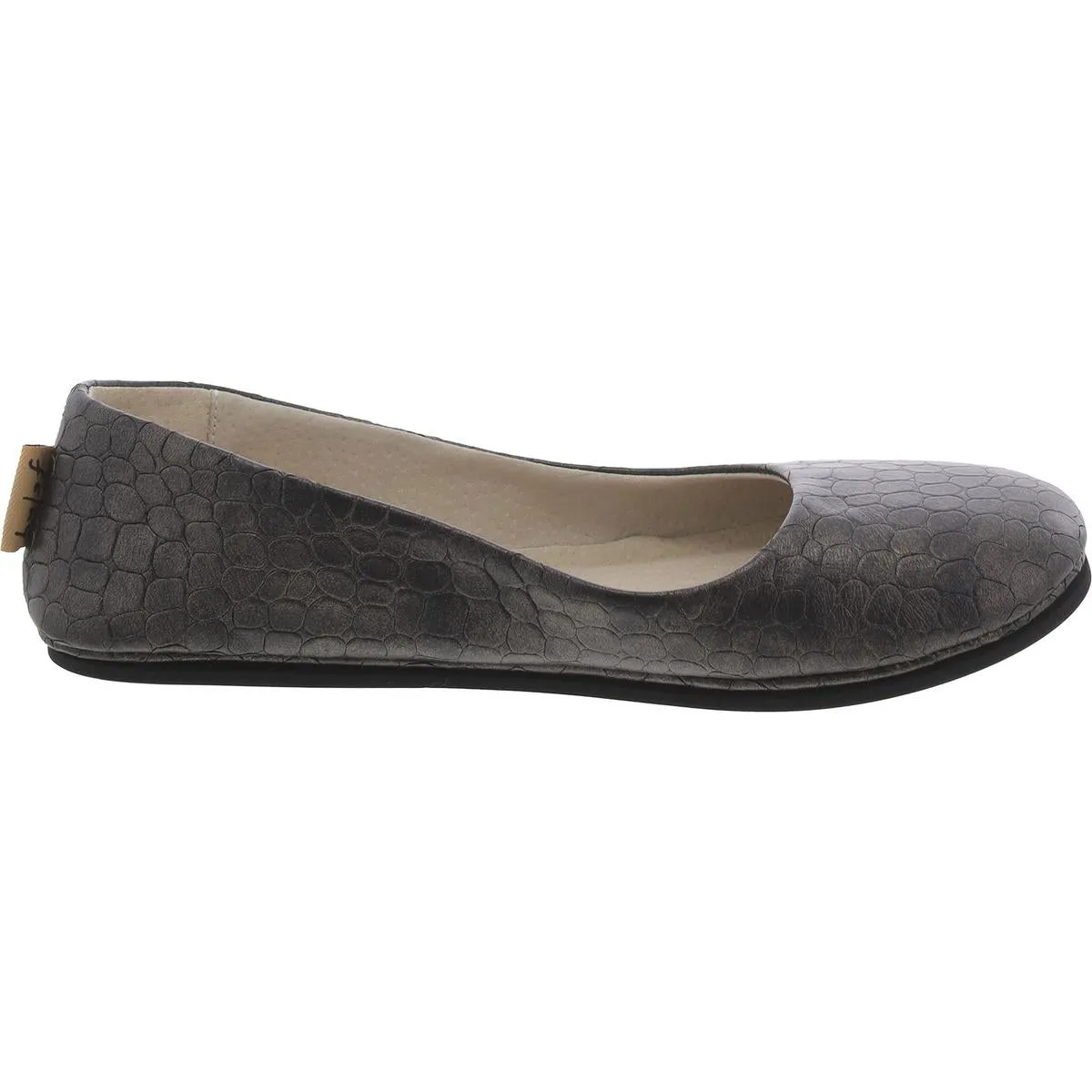 FS/NY Womens Faux Leather Slip-On Loafers