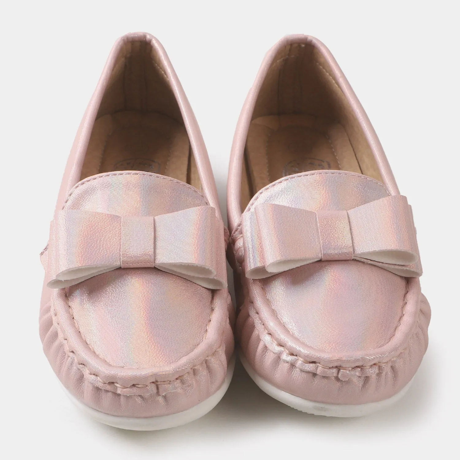 Girls Loafers 202109-1 - Pink