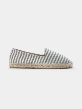 Green Stripe Seaqual Espadrilles