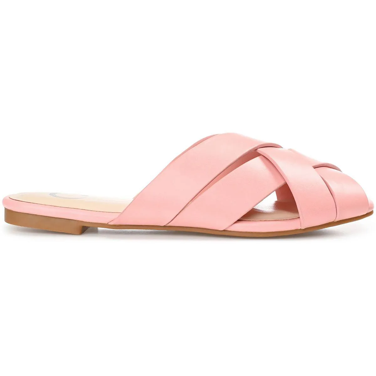 Journee Collection Womens Haize  Slip On Flats Slide Sandals