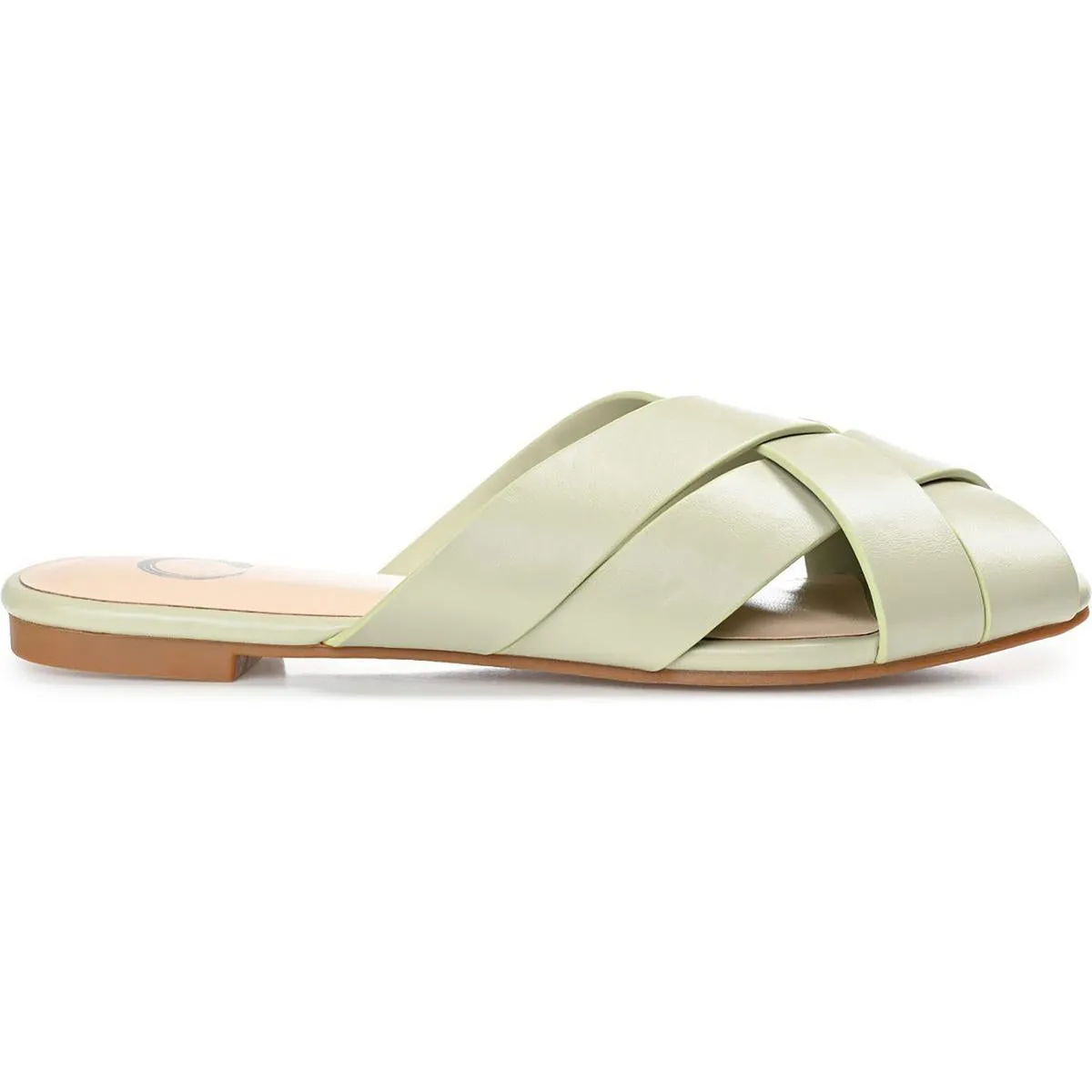 Journee Collection Womens Haize  Slip On Flats Slide Sandals