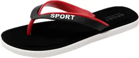Men Shoes Fashion Beach Flip Flops Flat Toe Sandwich Beach Flip Flops for Men Disposable for