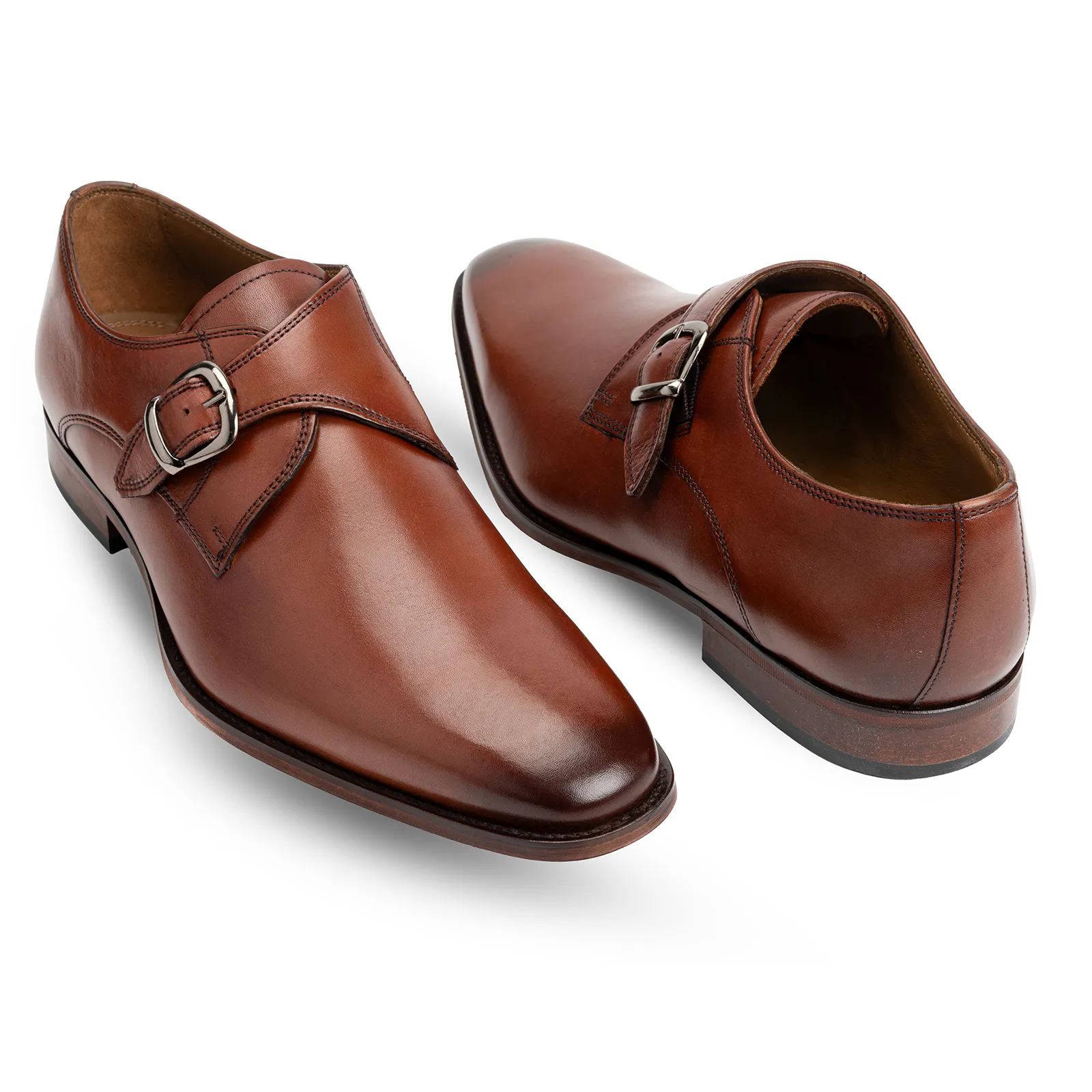 Men's Single Strap Monk Dress Shoe