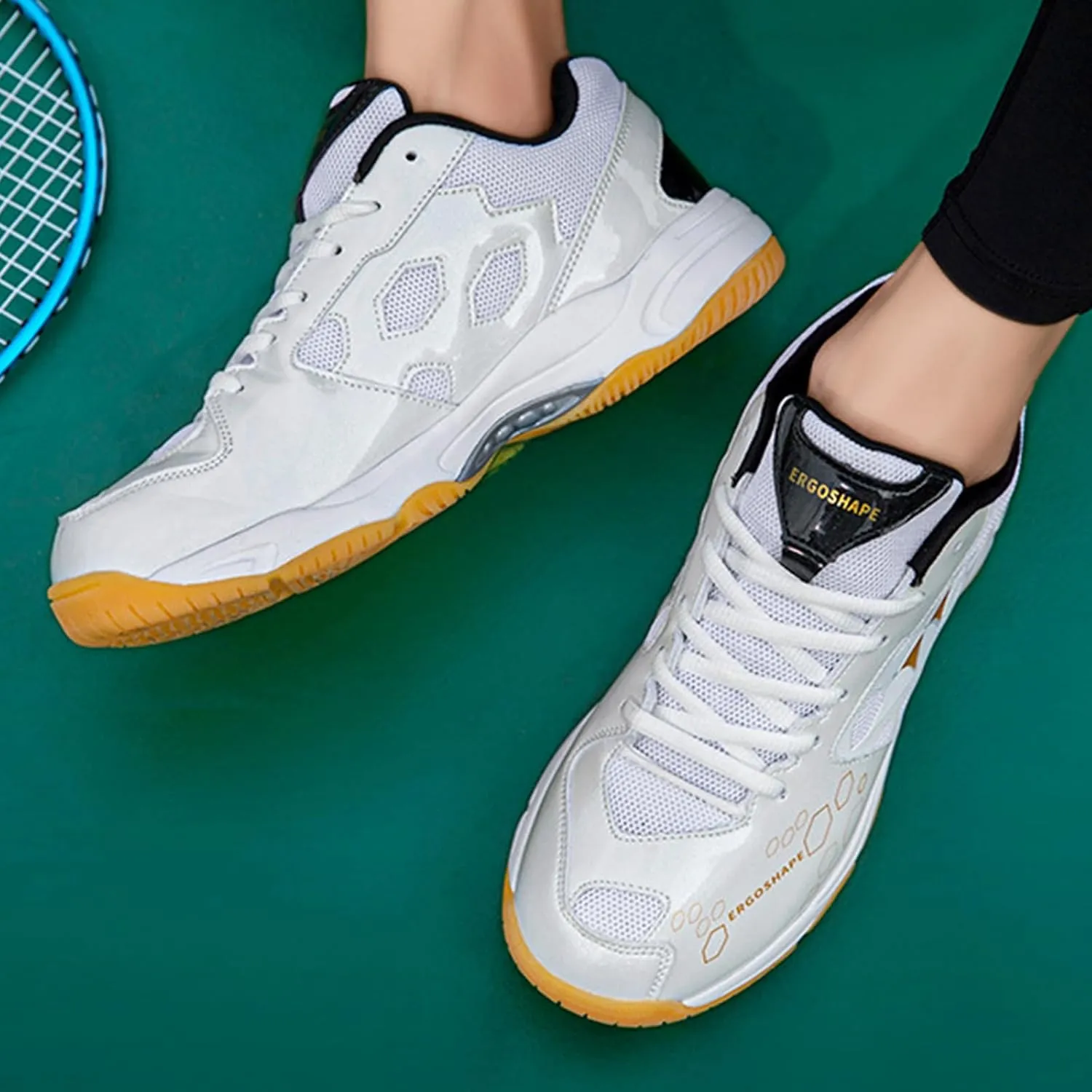 Pickleball Shoes Mens Indoor Court Sneakers Squash Volleyball Outdoor Ligthweight Gym Shoes