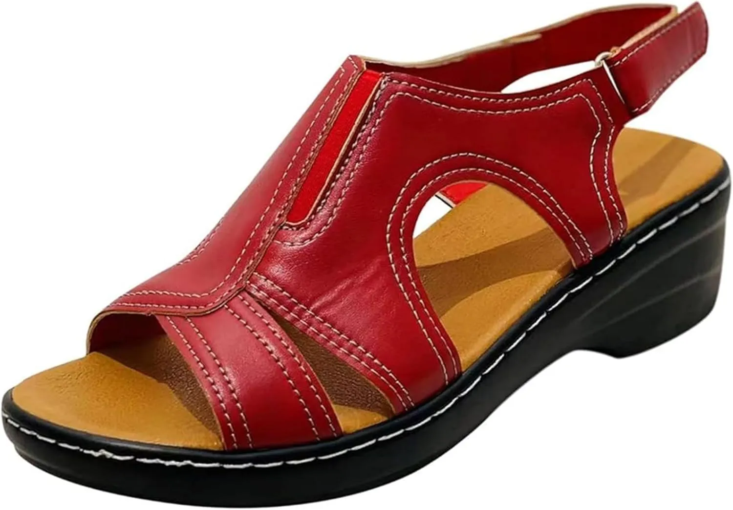 Sandals Women Comfortable Dressy Arch Support Summer Orthopedic Slides Comfy Casual Soft Sole Walking Orthotic Flip Flops