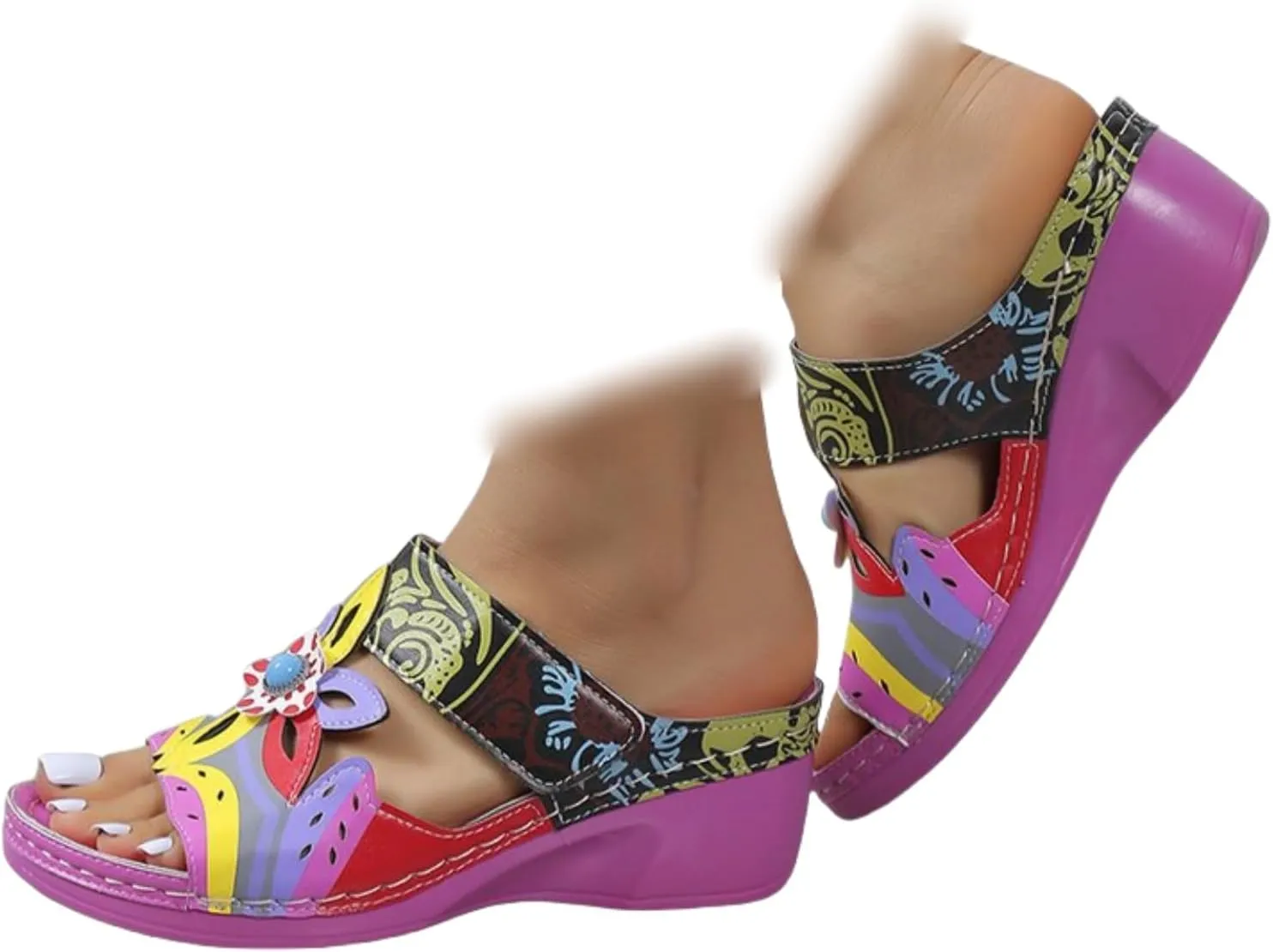 Sandals Women Dressy Comfortable Orthopedic Slippers Orthotic Flip Flops Casual Summer Arch Support Walking Shoes