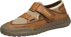 Summer Men's Mesh Casual Sandals Outdoor Water Proof And Anti Slip Beach Shoes Breathable Shoes flip flops for men