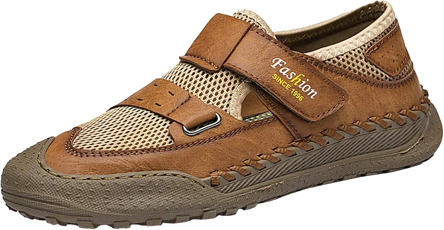 Summer Men's Mesh Casual Sandals Outdoor Water Proof And Anti Slip Beach Shoes Breathable Shoes flip flops for men