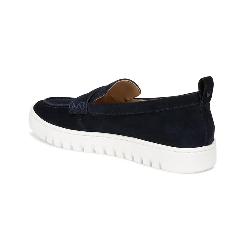 Women's Uptown Dark Blue Suede