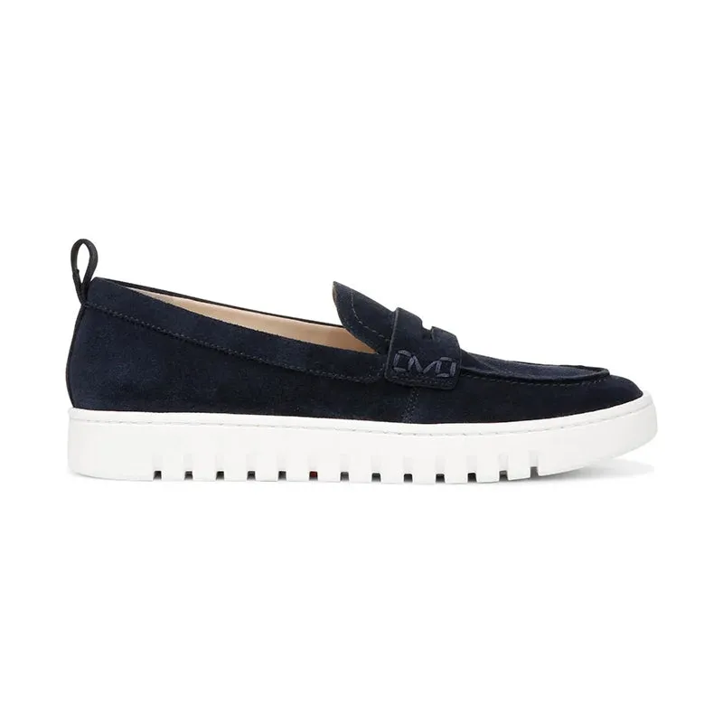 Women's Uptown Dark Blue Suede